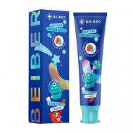 Детская зубная паста без фтора со вкусом бабл гам 50 BEIBER