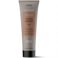 Маска для обновления цвета коричневых оттенков волос Teknia Color Refresh Cocoa Brown Mask Lakme