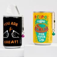 Влажные салфетки мини карманные маленькие в банке TRENDPLACE