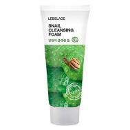 Очищающая пенка с муцином улитки SNAIL RE VITAL CLEANSING FOAM 180 LEBELAGE