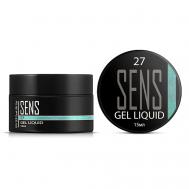 Жесткий гель Liquid для наращивания и моделирования ногтей Sens