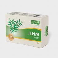 Мыло туалетное НИМ 100 AYUR PLUS