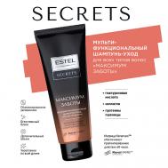 Мультифункциональный шампунь-уход для всех типов волос SECRETS Максимум Заботы 250 Estel Professional