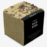 Бомбочка для ванны "Цветочный" с морской солью, шиммером и сухоцветами Solace