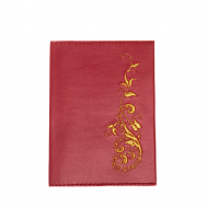 Обложка для паспорта кожа нат Мод 816 Рис 1475 ТОРЖОКСКИЕ ЗОЛОТОШВЕИ