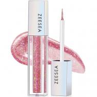 Тени для век кремовые Glitter Liquid eye shadow Zeesea