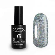 Гель лак для ногтей c блестками Opal Grattol