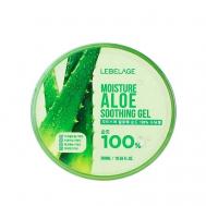 Увлажняющий успокаивающий гель с алоэ MOISTURE ALOE PURITY 100% 300 LEBELAGE
