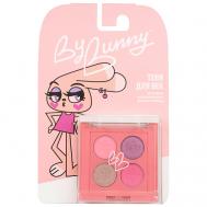 Детские тени для век палетка 4 цвета BY BUNNY