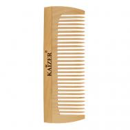 Гребень деревянный, редкие зубья, 120 мм Kaizer