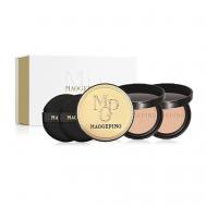 Тональный кушон Luxury Caviar Flawless Cushion + 2 рефилла MAOGEPING