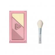 Набор: Румяна Layer-it-all Blush Palette + Кисть для румян Blush Brush 3ce