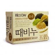 Мыло-скраб для тела "пять злаков 100 Lion