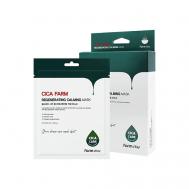 Тканевая маска для лица с центеллой Cica Farm Regenerating Calming Mask 250 FARMSTAY