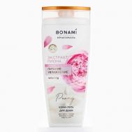 Гель для душа с пантенолом, увлажнение и питание, аромат пиона и розы 250 BONAMI