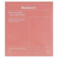 Набор ночных гидрогелевых масок для лица с коллагеном  Bio-Collagen Real Deep Mask Biodance