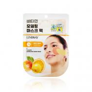 Маска для лица с витаминами (выравнивающая тон кожи) 28 LINDSAY