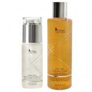 Косметический набор Тоник и увлажняющая сыворотка для лица ROYAL SAMPLES