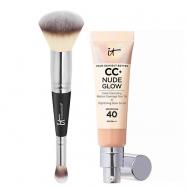 СС-крем CC+ Nude Glow SPF 40 с кистью №7 IT Cosmetics