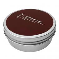 Свеча ароматическая "Кожа и древесина" в банке с крышкой 120 BYKALI