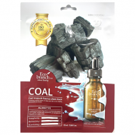 Ампульная тканевая маска с древесным углем 25 ECOBRANCH