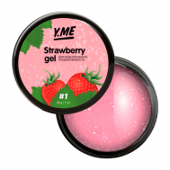 Твёрдый материал с мелкой поталью в составе Strawberry Gel Y.ME