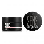 Жесткий гель Liquid для наращивания и моделирования ногтей Sens