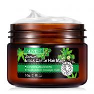 Маска для волос с касторовым маслом 60 ALIVER