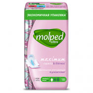 Прокладки женские ULTRA Normal (нормальная впитываемость) Molped
