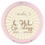 Хайлайтер для лица Gold Goddes Baked 6 Lovely