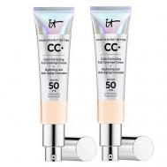 СС-крем с антивозрастным уходом Your Skin But Better SPF 50 Duo,2 шт IT Cosmetics