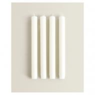 Набор длинных декоративных цилиндрических свечей 23.5 x 2.2 x 2.2 см ZARA HOME