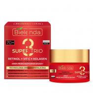 Крем против морщин SUPER TRIO глубоко восстанавливающий 70+ 50 Bielenda