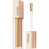 Тени для век кремовые Glitter Liquid eye shadow Zeesea