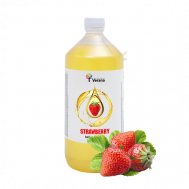 Массажное масло для тела «Клубника», натуральное 1000 VERANA BY HANDS OF NATURE