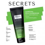 Шампунь-восстановление для повреждённых волос SECRETS Регенерация 250 Estel Professional