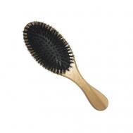 Щётка массажная деревянная с пластиковыми зубцами MELONPRO