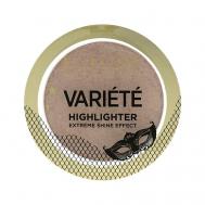Хайлайтер для лица прессованный VARIETE EXTREME SHINE EFFECT 27 EVELINE