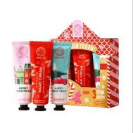 Подарочный набор косметики новогодний, крем для рук 1 URAL LAB