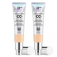 СС-крем с антивозрастным уходом Your Skin But Better SPF 50 Duo,2 шт IT Cosmetics