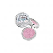 Компактные матовые румяна Swan Ballet Embossed Blush FLOWER KNOWS