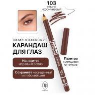 Карандаш для глаз TRIUMPH of COLOR Eyeliner TF