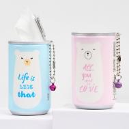Влажные салфетки мини карманные маленькие в банке TRENDPLACE