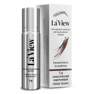 Хна для окрашивания бровей и ресниц LAVIEW