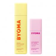 Набор: увлажняющий гель-крем и очищающее средство Creamy Jelly BYOMA