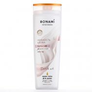 Гель для душа с пантенолом, питание и увлажнение, аромат нежности шёлка 400 BONAMI