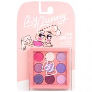 Детские тени для век палетка 9 цветов BY BUNNY
