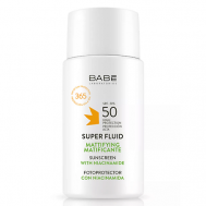 Матирующий солнцезащитный суперфлюид  с ниацинамидом SPF50 50 Babe
