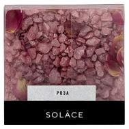 Мерцающая соль для ванны "Роза" с шиммером и сухоцветами 150 Solace