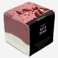 Бомбочка для ванны "Роза" с морской солью, шиммером и сухоцветами Solace